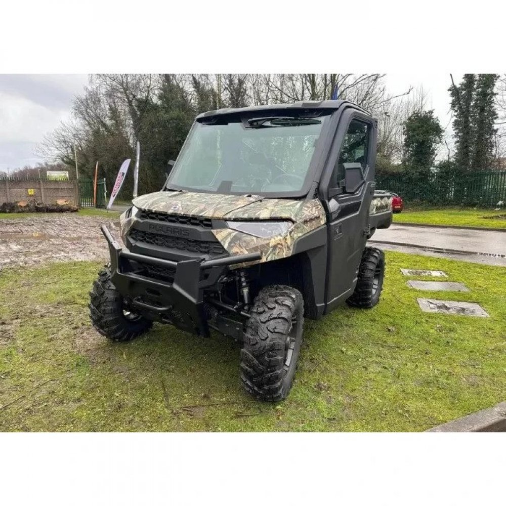 Polaris Ranger XP 1000 EPS Hunter Edition (Tractor T1b) with Full Cab and Heater Kit | Fully Road Legal 